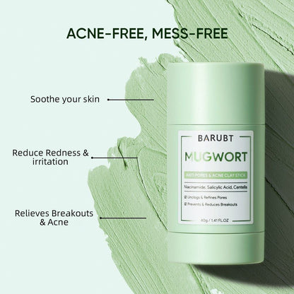 Mugwort Mud Mask Stick Deep Cleansing Blackhead Removal