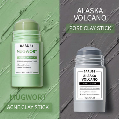 Mugwort Mud Mask Stick Deep Cleansing Blackhead Removal