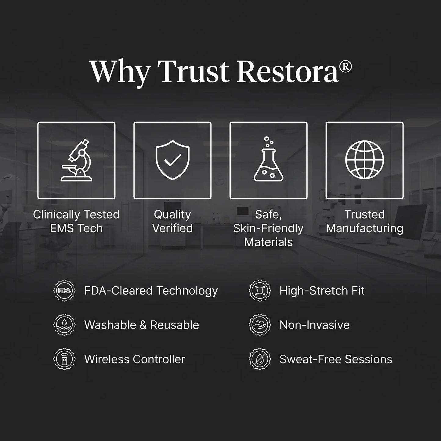 Restora - EMS Toning Shorts